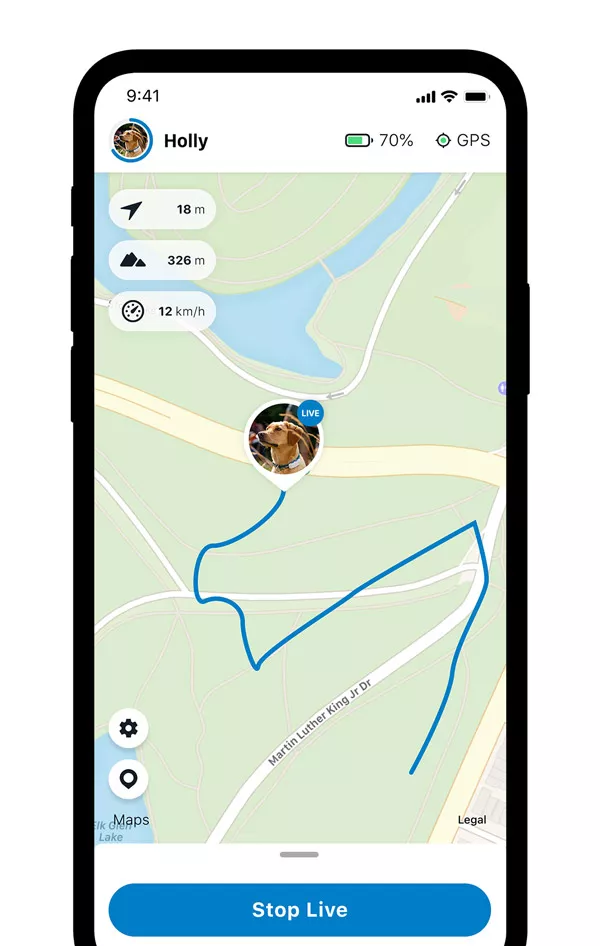 Tractive GPS DOG 4 - LIVE Tracking