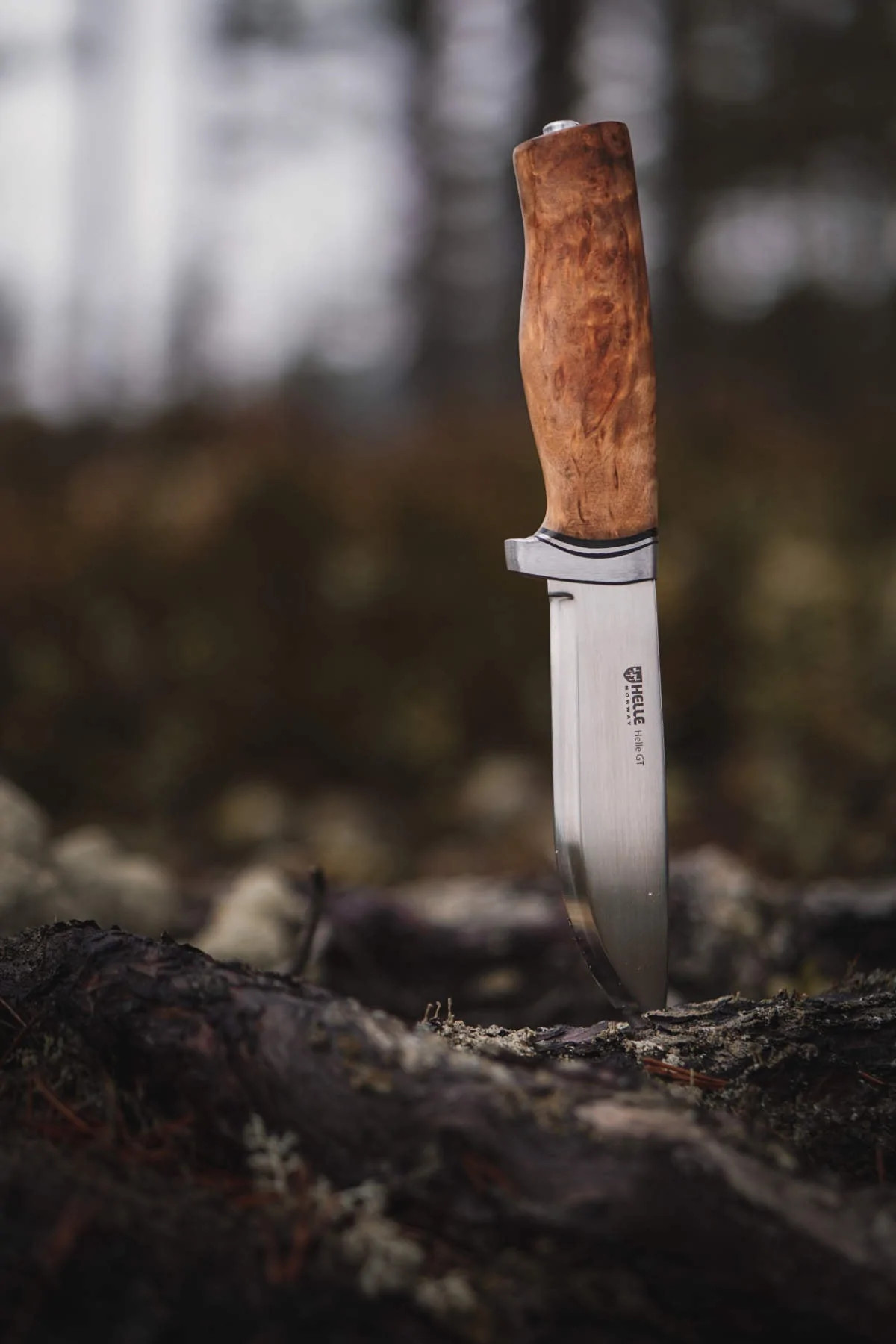 Nóż HELLE GT - Sandvik 14C28 - Warunki leśne 1