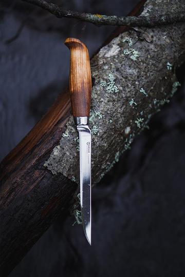Nóż HELLE FISKEKNIV - Sandvik 12C27 - Nóż na drągu nad wodą