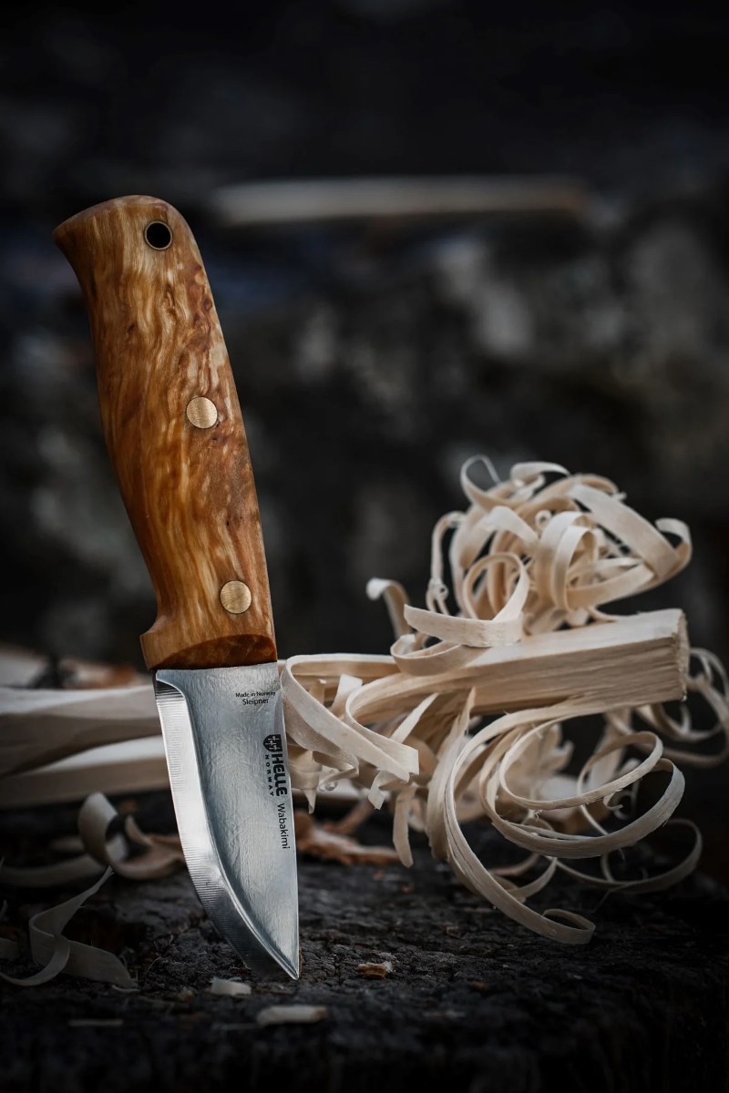 Nóż HELLE WABAKIMI - W obróbce drewna