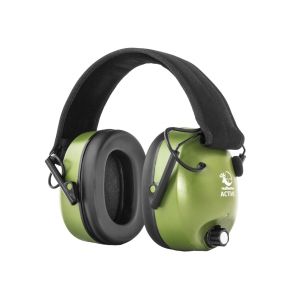 Słuchawki RealHunter Active oliwkowe, 5906660005100, Na strzelnicę Ochrona słuchu RealHunter