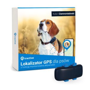 Lokalizator GPS dla psów TRACTIVE GPS DOG 4 - Ciemnoniebieski, 9120056451180, Zestawy Tractive