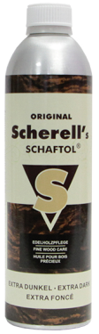 Olej naturalny do drewna SCHERELL'S SCHAFTOL 500 ml - Ciemny brąz
