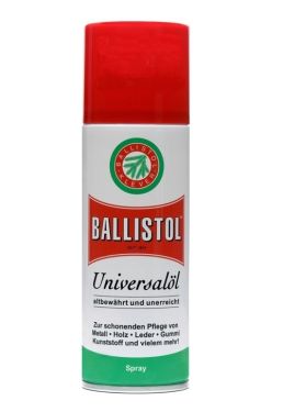 Uniwersalny olej do broni BALLISTOL SPRAY 50ml, 4017777214703, Czyszczenie i konserwacja broni Ballistol Środki chemiczne