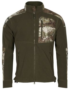 BLUZA POLAROWA PINEWOOD SMALAND HUNTERS CAMOU 5619 - Brąz Myśliwski/Strata