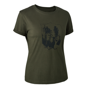 DAMSKI T-SHIRT DEERHUNTER 8389 - Zielona Kora, DAMSKI T-SHIRT DEERHUNTER 8389 - Zielona Kora, T-shirty Deerhunter T-shirty