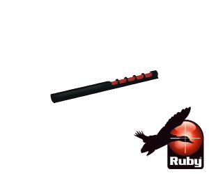 RUBY Muszka światłowodowa 71 mm na strzelnicę - Czerwona, 3760135150380, Ruby Muszki światłowodowe