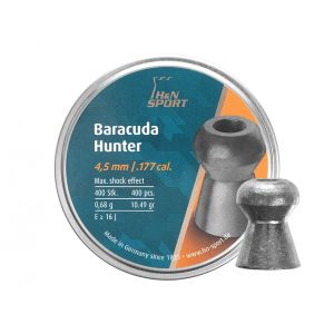 Śrut Diabolo H&N SPORT - BARACUDA HUNTER 4,5 mm 400 szt.