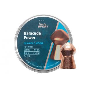 Śrut H&N SPORT - BARACUDA POWER 5,5 mm 200 szt.