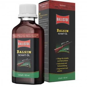 Olej na bazie bejcy do drewna BALLISTOL BALSIN 50ml - Mahoniowy, 4017777230604, Ballistol Środki chemiczne