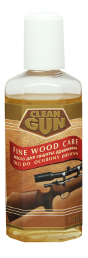 Olej do konserwacji kolby drewnianej CLEAN GUN - Bezbarwny 100 ml, OLEJ01, Czyszczenie i konserwacja broni Clean Gun Środki chemiczne