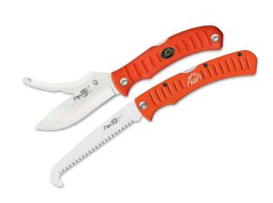 Nóż OUTDOOR EDGE FLIP N' BLAZE + piła COMBO Orange, 4045011114380, Noże myśliwskie Outdoor Edge Zestawy noży