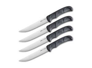 Nóż OUTDOOR EDGE WILD GAME STEAK KNIVES Black, 4045011219160, Noże myśliwskie Outdoor Edge Noże stałe Zestawy noży