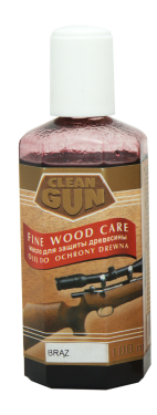 Olej do barwienia i konserwacji kolby drewnianej CLEAN GUN - Brązowy 100 ml, OLEJ02, Czyszczenie i konserwacja broni Środki chemiczne Clean Gun