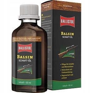 Olej na bazie bejcy do drewna BALLISTOL BALSIN 50ml - Brąz, 4017777231502, Ballistol Środki chemiczne