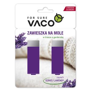 Zawieszka żelowa na mole (lavender) VACO - 2szt, 5901821958479, Środki na owady VACO