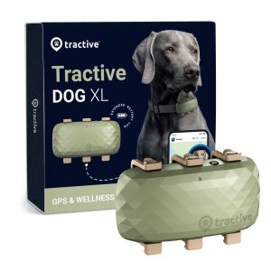 Lokalizator GPS dla psów TRACTIVE GPS DOG XL - Zielony