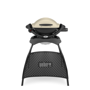 Grill gazowy WEBER Q 1000 - Tytanowy, stojący