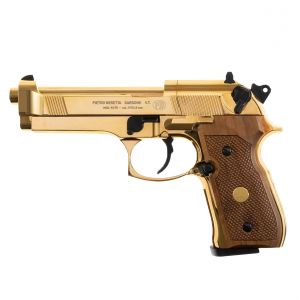 Pistolet wiatrówka BERETTA M92 FS 4,5 mm Diabolo CO2 (GOLD EDITION), 4000844784889, Wiatrówki krótkie Beretta