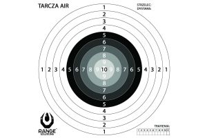 Tarcze strzeleckie RANGE SOLUTIONS AIR - 100 sztuk