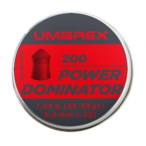 Śrut Diabolo UMAREX POWER DOMINATOR 5,5 mm 200 szt., 4000844769558, Śrut 5,5mm Umarex