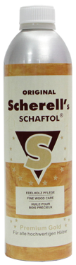 Olej naturalny do drewna SCHERELL'S SCHAFTOL 500 ml - Złoty