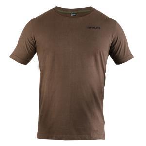 T-Shirt brązowy 2WOLFS 